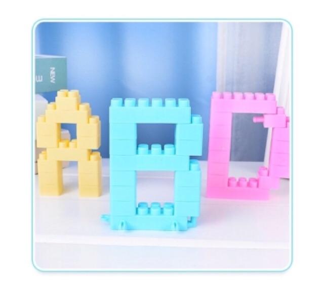 Bộ ghép hình 100 chi tiết - Đồ chơi trẻ em xếp hình lắp ráp an toàn thông minh cho bé