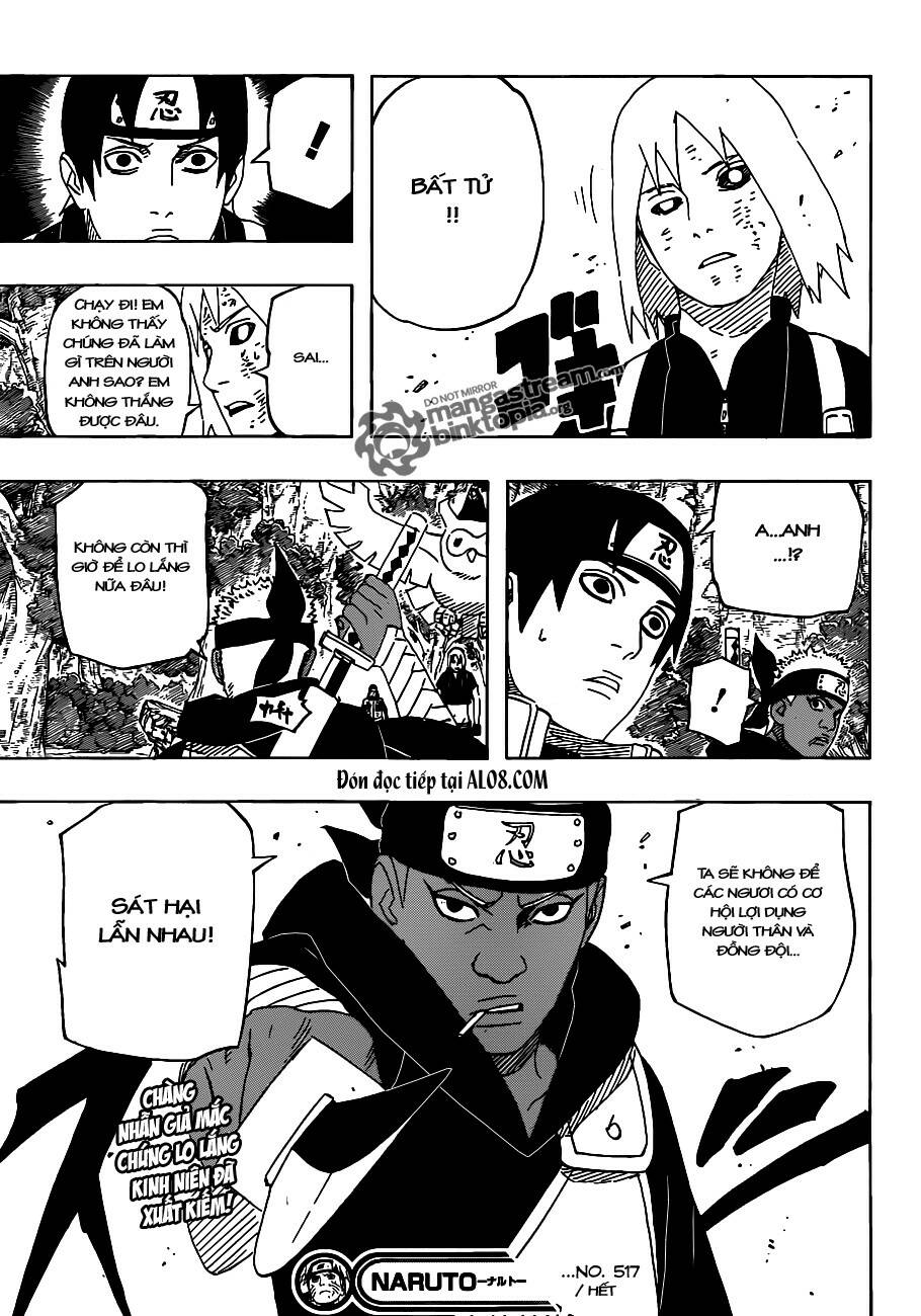 naruto - cửu vĩ hồ ly chapter 517 16