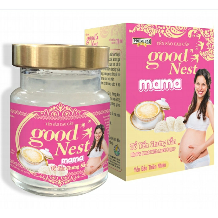 Combo yến sào mama 10 Lọ x 70ml dành cho bà bầu