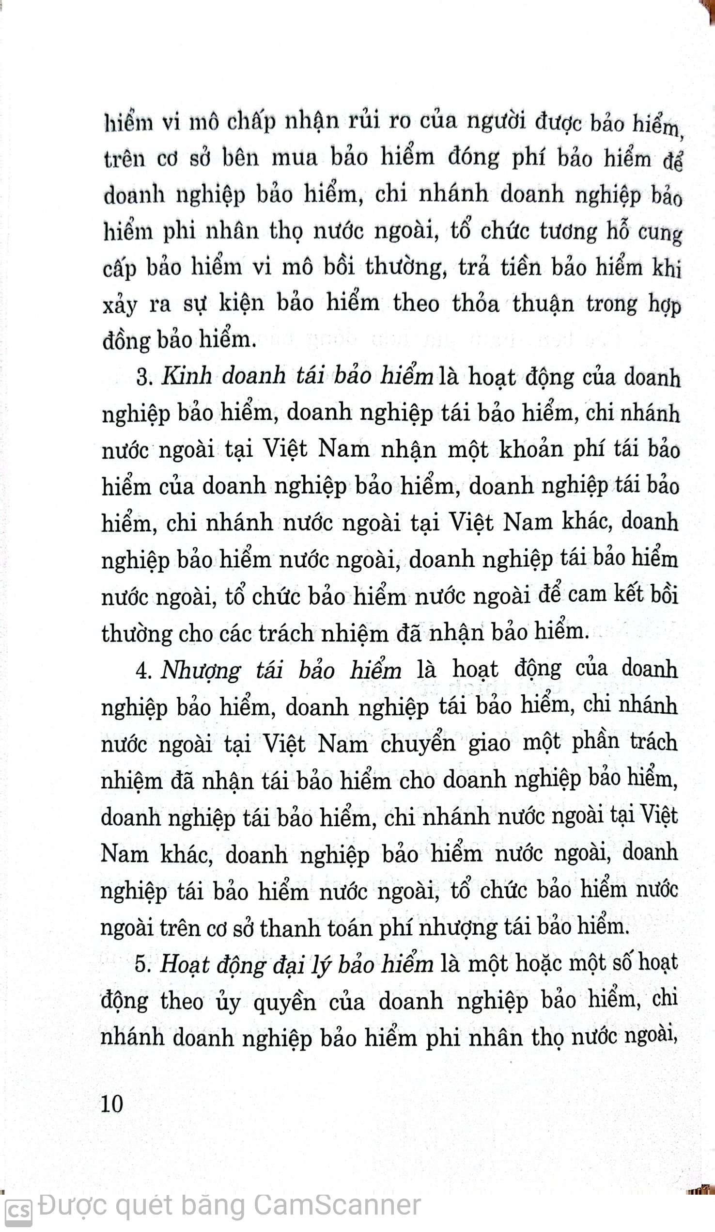 Luật Kinh doanh bảo hiểm