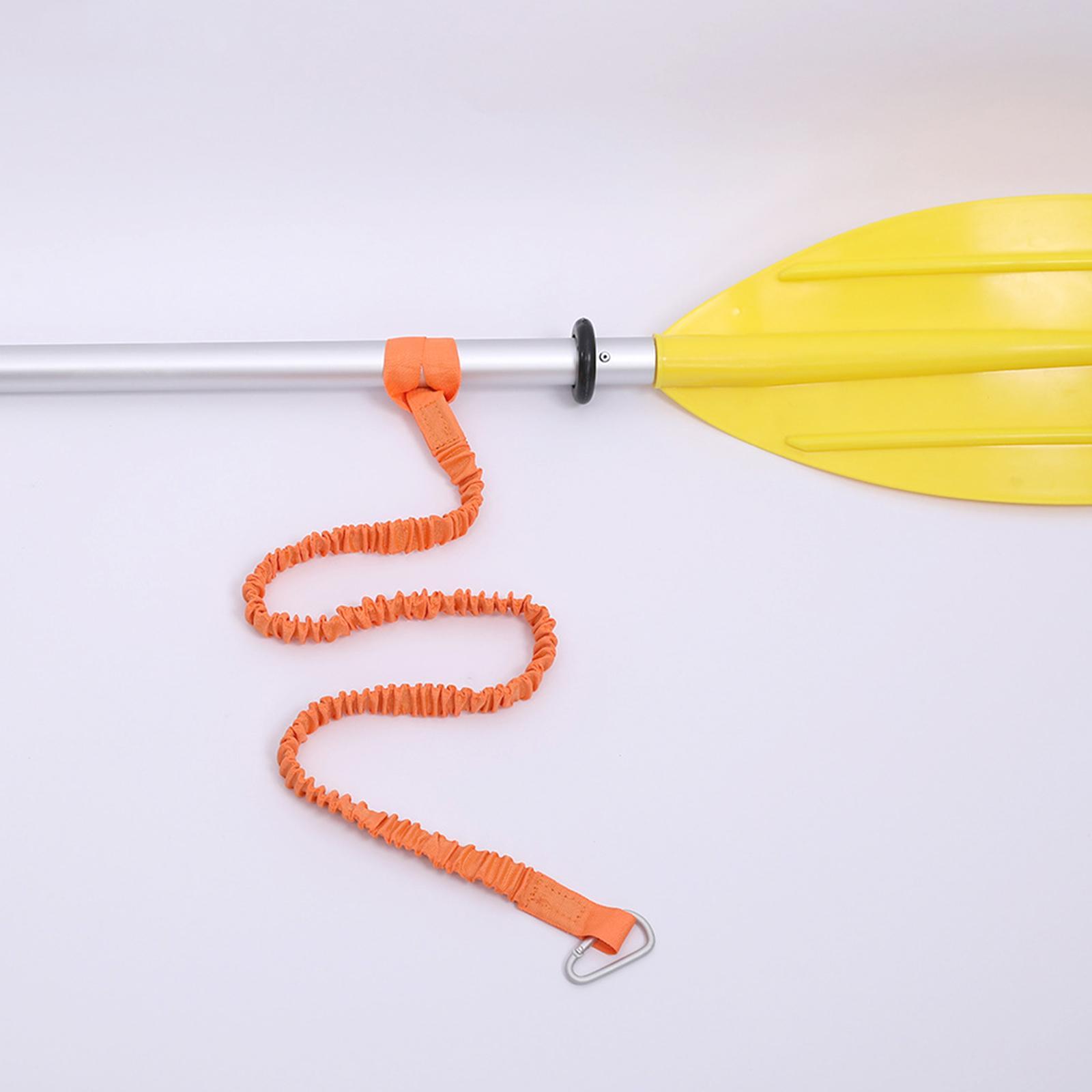 Kayak Paddle Leash Tether Fishing Pole Holder Canoe Lanyard Cord