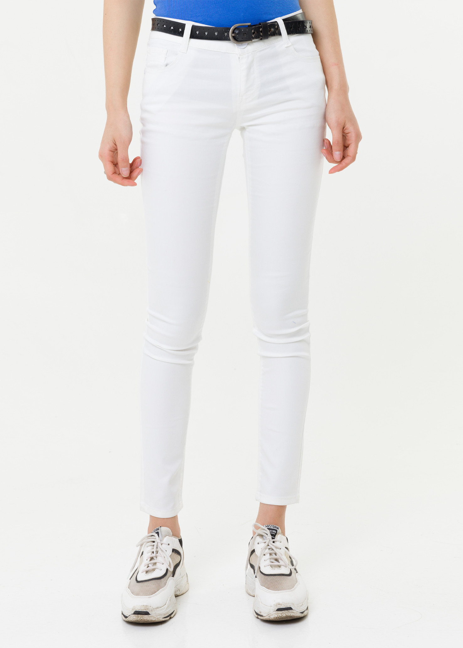 Quần Jeans Nữ Orange Factory Equid UEP9L348 WSW - Trắng (Size
