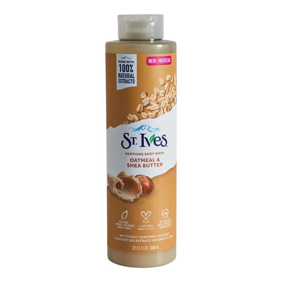 Sữa tắm dưỡng da St.Ives Yến mạch và Bơ 650ml