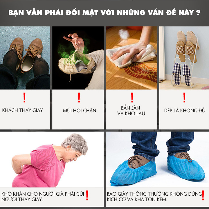 Kệ bọc giày dép thông minh trong nhà