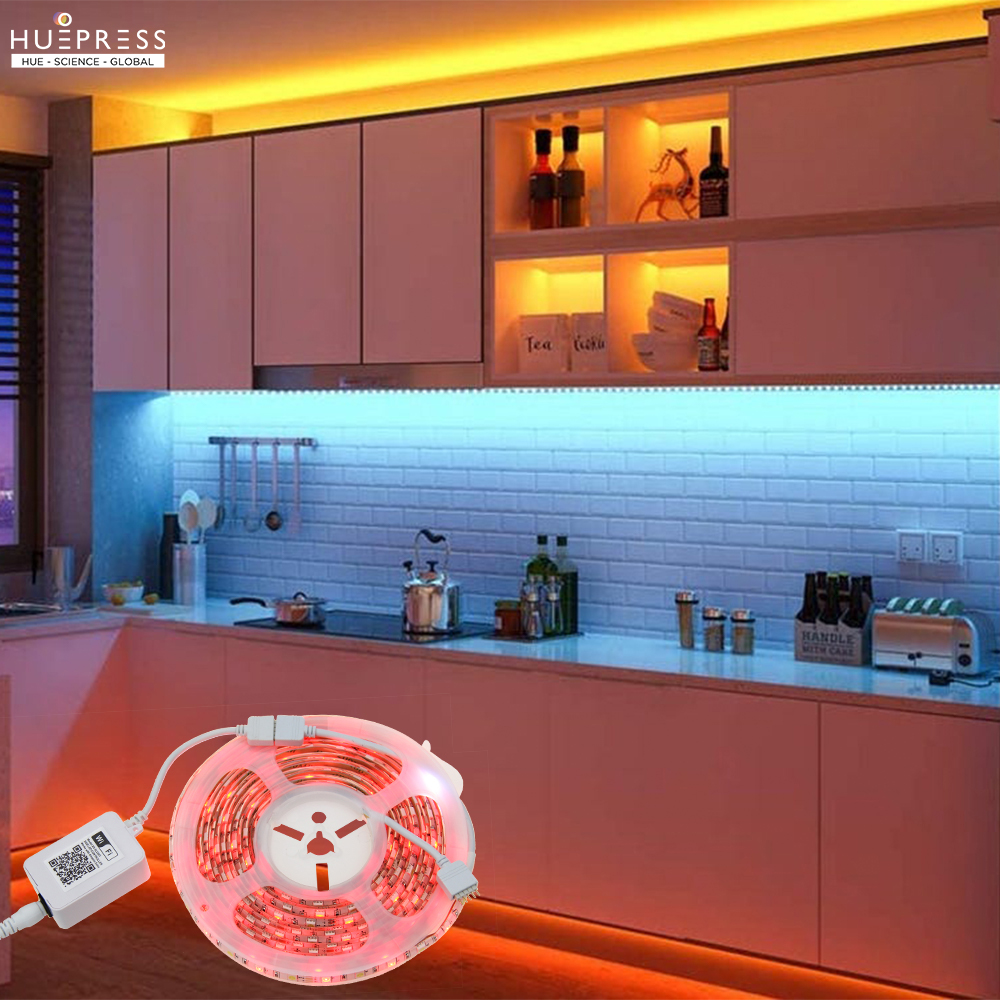 Đèn led dây thông minh HUEPRESS myHue Strip L1 cao cấp WIFI 16 triệu màu RGBCW - Điều khiển bằng app