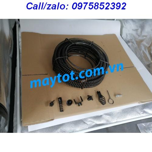 Dây thông tắc cống dùng cho máy khoan