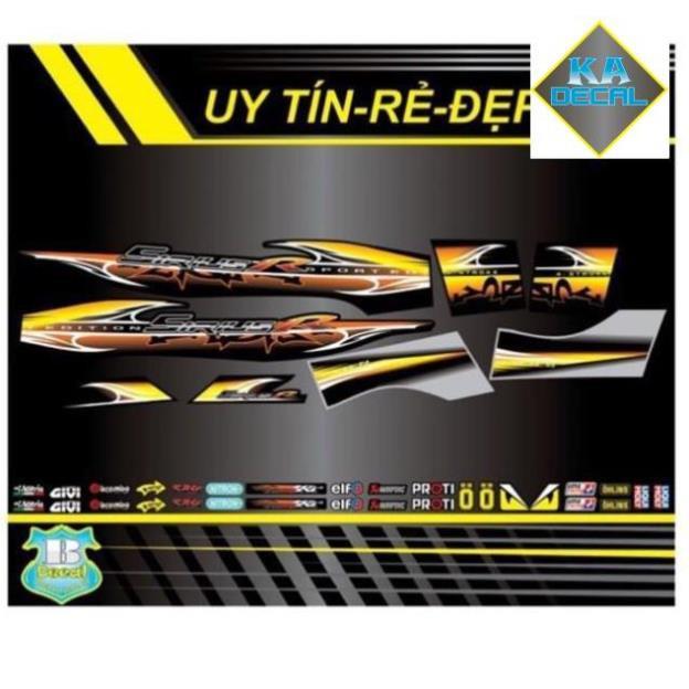 Tem rời Sirius xăng cơ nhận đổi màu theo yêu cầu