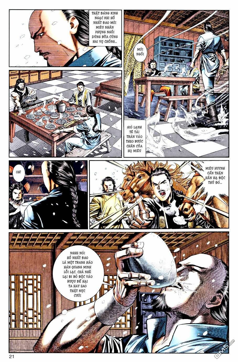 tuyết sơn phi hồ liệt truyện chapter 1 21