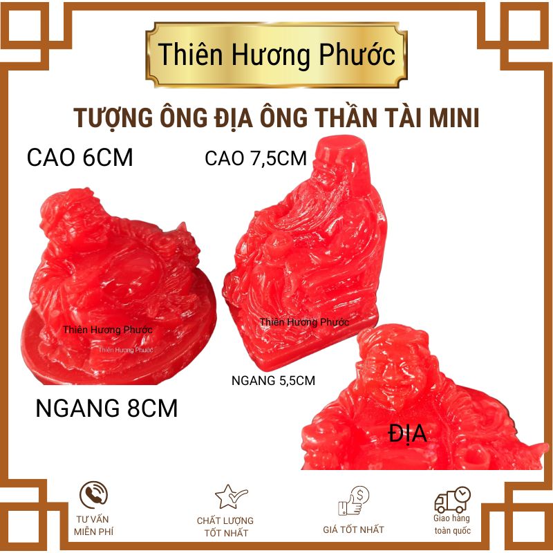 Tượng địa tài mini loại đẹp