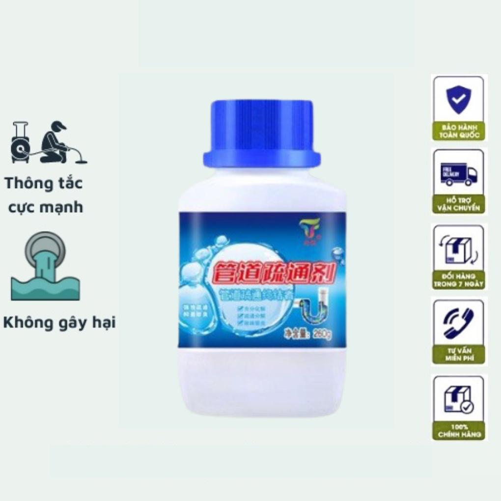 Bột thông cống siêu mạnh thế hệ mới fastpro, bột thông cống cực mạnh yuhao, bột thông tắc cống nhà tắm