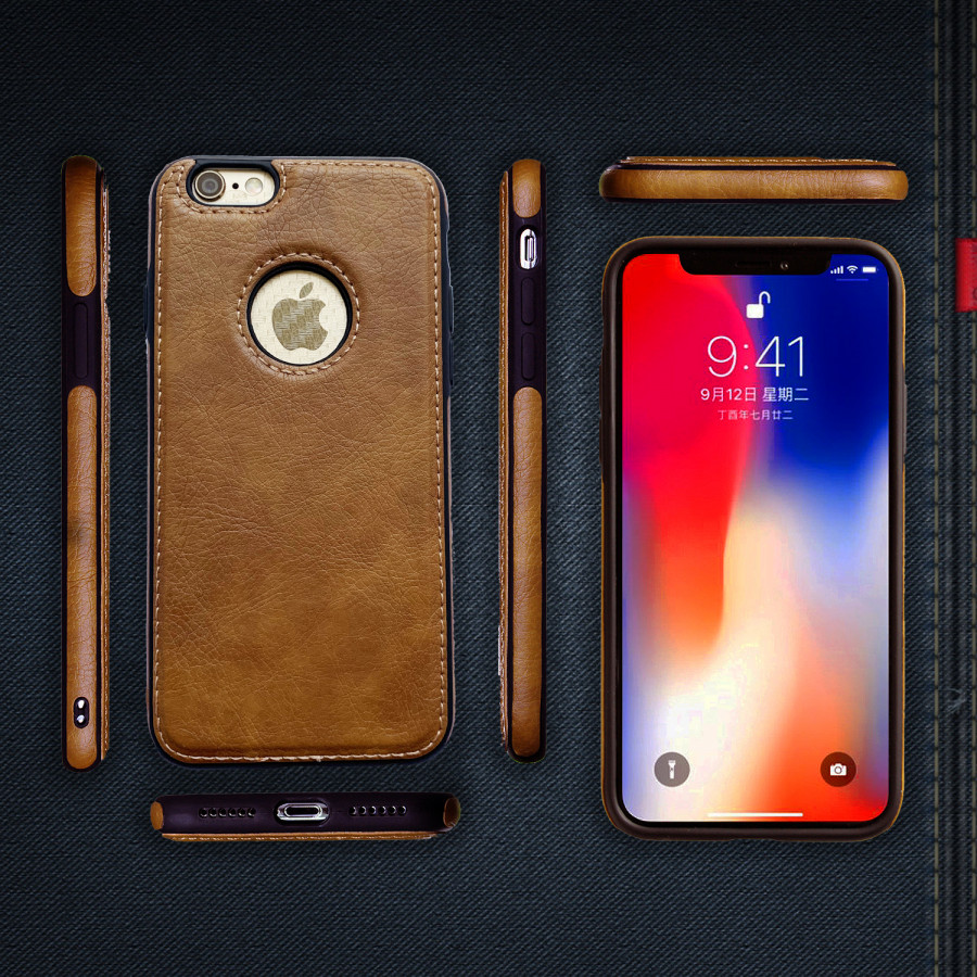 Ốp lưng da cao cấp dành cho điện thoại iPhone 6 và iPhone 6s