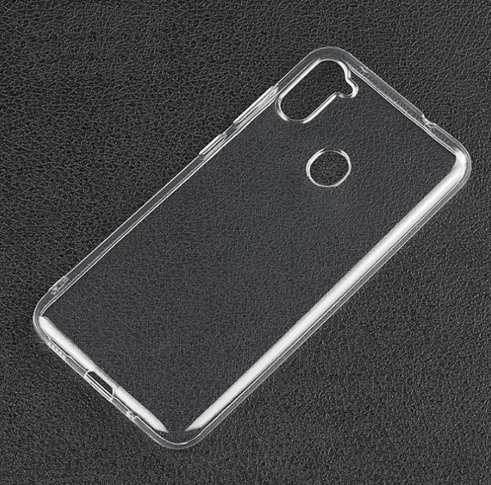 Ốp lưng silicon dẻo trong suốt loại A+ dành cho Samsung Galaxy A11