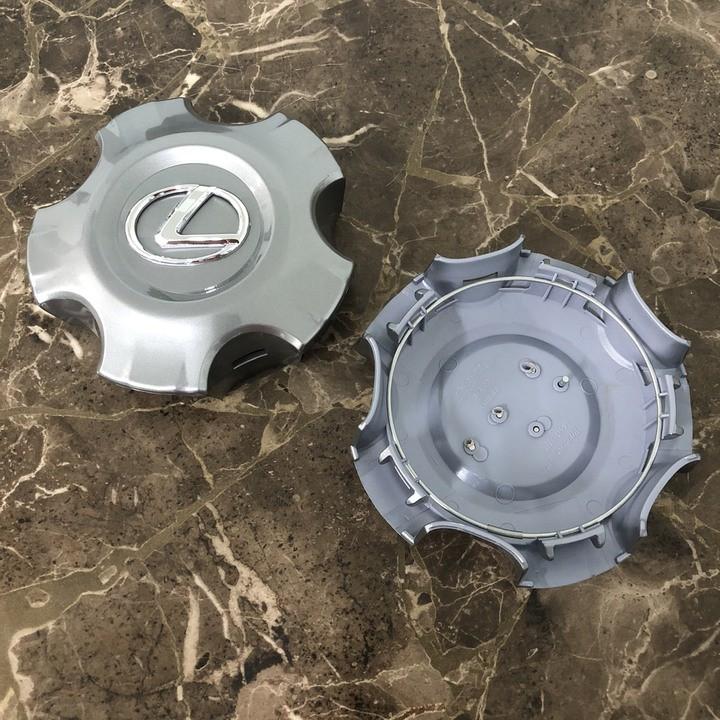 Logo chụp mâm, ốp lazang bánh xe ô tô Lexus 570 Đời từ 2009-2014 TY-129