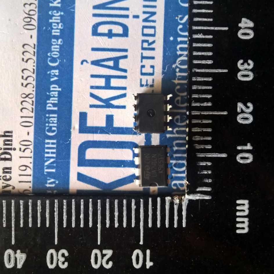 UA741CN UA741 DIP-8 OPAMP Đơn CHÂN CẮM KDE1407