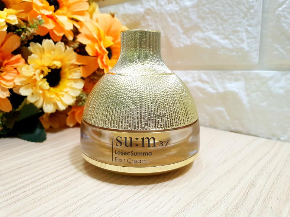 Kem Dưỡng Tái Sinh Da Sum37 Losecsumma Elixir Cream 20Ml Tách Set