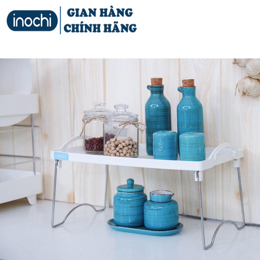 Kệ Gấp Đa Năng Bằng Nhựa Cao Cấp Tokyo Inochi Nhật Bản - Biến Đổi Công Năng Sử Dụng Theo Mọi Không Gian Sống Của Bạn (400 x 240 x 220 mm) - Giao Màu Ngẫu Nhiên