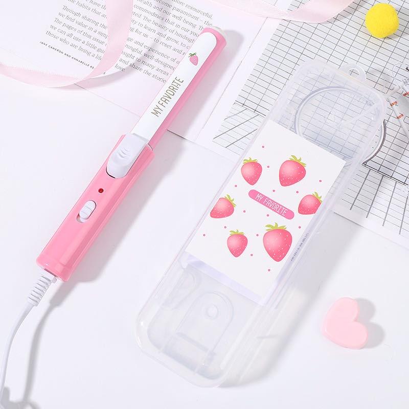MÁY UỐN TÓC XOĂN MINI TẠO KIỂU CẦM TAY NHỎ GỌN TIỆN LỢI MANG THEO ĐI DU LỊCH , CÔNG TÁC - MÁY CÚP TÓC UÔN LỌN KÈM HỘP
