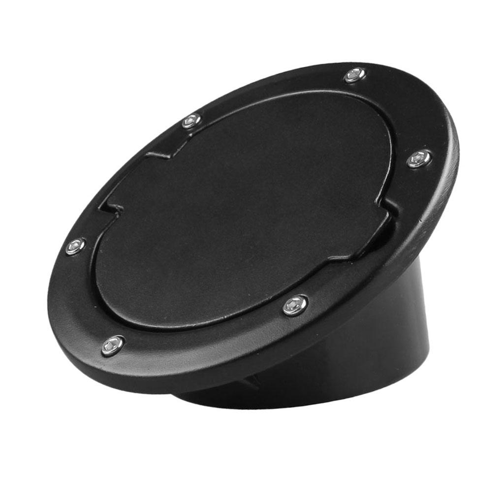 Metal Aluminum Locking Gas Cap Cover for Jeep Wrangler JK 2/4 Door 2007-2018