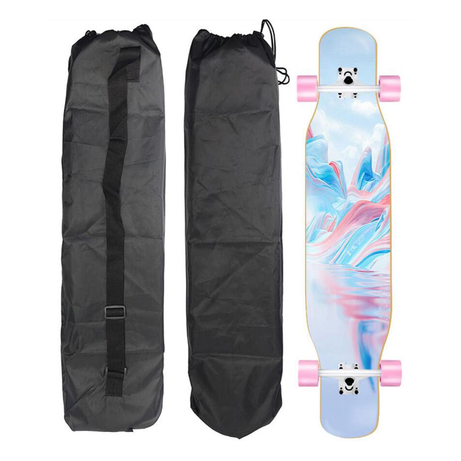 2xWaterproof Skateboard Bag Longboard Fish Skateboard Outdoor Cover 122x38cm
