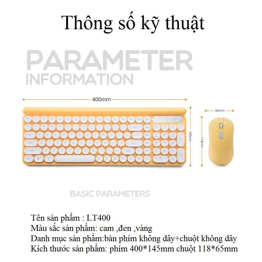 Bộ bàn phím chuột phiên bản sạc LT400