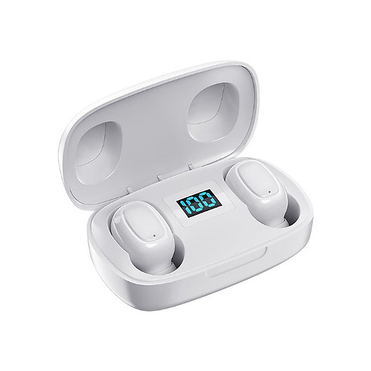 Tai Nghe Bluetooth Nhét Tai FLOVEME T10 TWS BT5.0 Kết Nối Không Dây Tích Hợp Micro Âm Thanh Sống Động Chất Lượng Cao - Hàng chính hãng