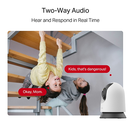 Camera trong nhà Mercusys dành cho AI Pan/Tilt Home Security Wifi Full 5MP 3K MC230 - Hàng chính hãng
