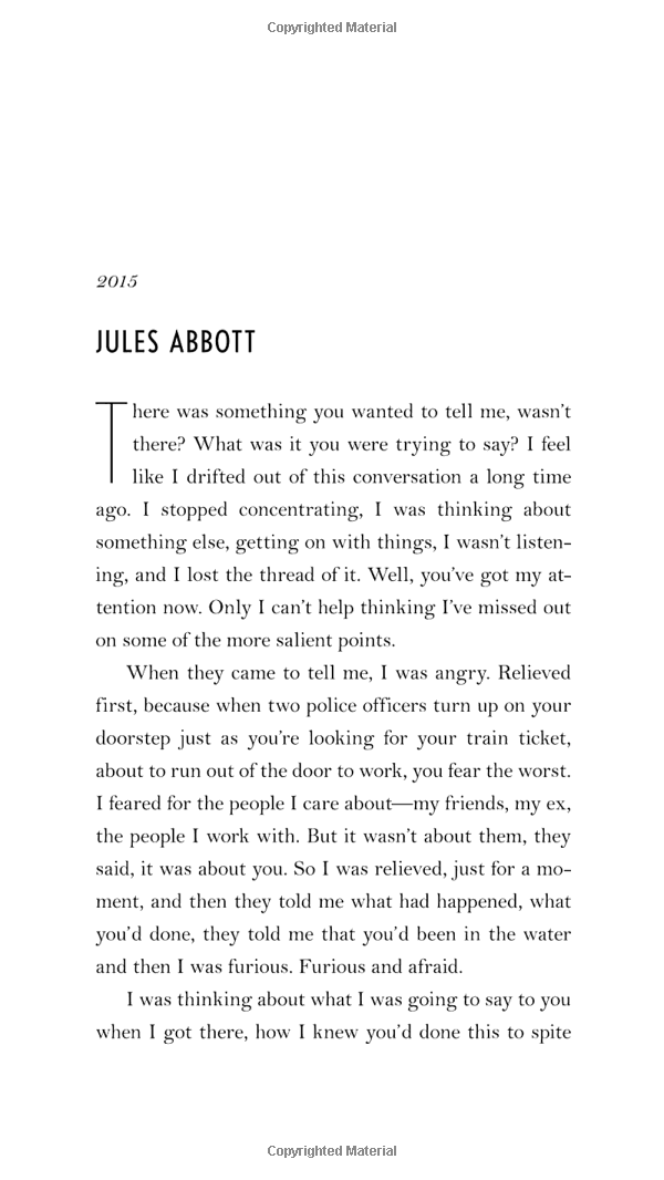 Into the Water Paperback