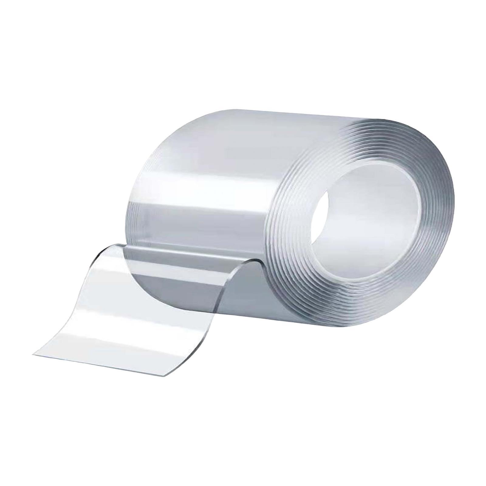 Double Sided Tape Heavy Duty, Multipurpose Removable Mounting Tape, Washable Sticky Strong Tape Strips Transparent Tape