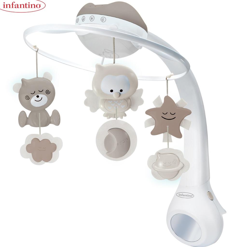 Đèn Ngủ Treo Cũi 3 Trong 1 INFANTINO - 3in1 Projector Musical Mobile