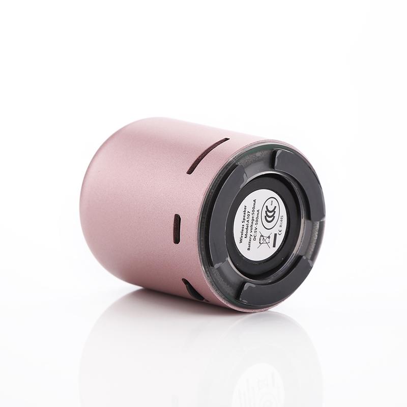Loa EWA A107S Bluetooth Di Động Kim Loại HIFI Loa Mini TWS Không Dây MP3 Nghe Nhạc Âm Thanh Mạnh Thẻ SD Chơi Loa Color: Gray