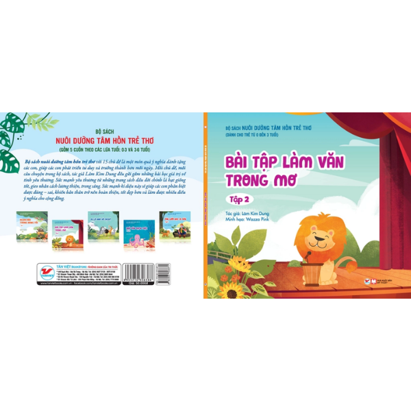 Bộ Sách Nuôi Dưỡng Tâm Hồn Trẻ Thơ -  Bài Tập Làm Văn Trong Mơ Tập 2