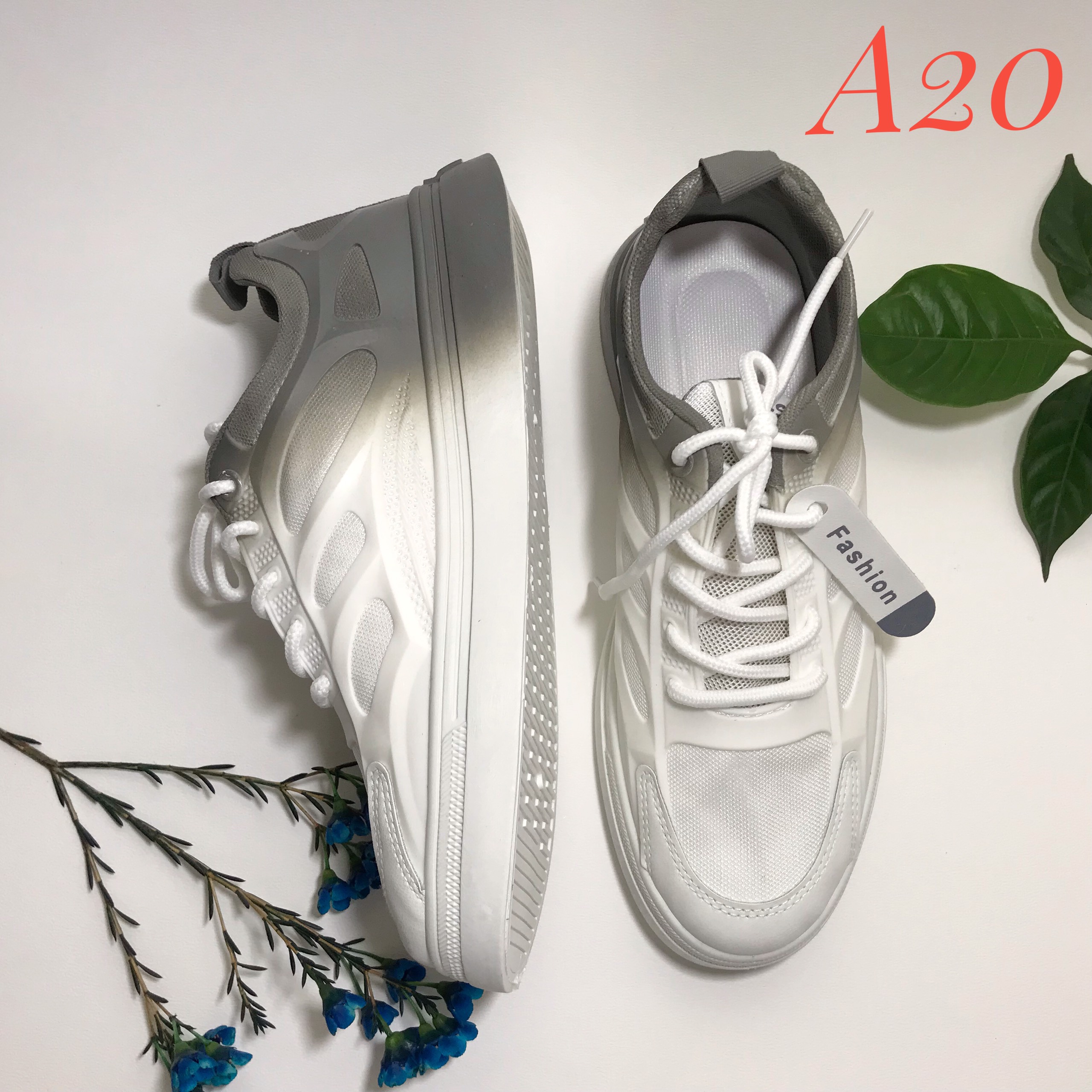 (A20) Giày Thể Thao Nam Mẫu Mới 2023, Giày Sneaker Nam Tăng Chiều Cao- Phong Cách Trẻ Trung