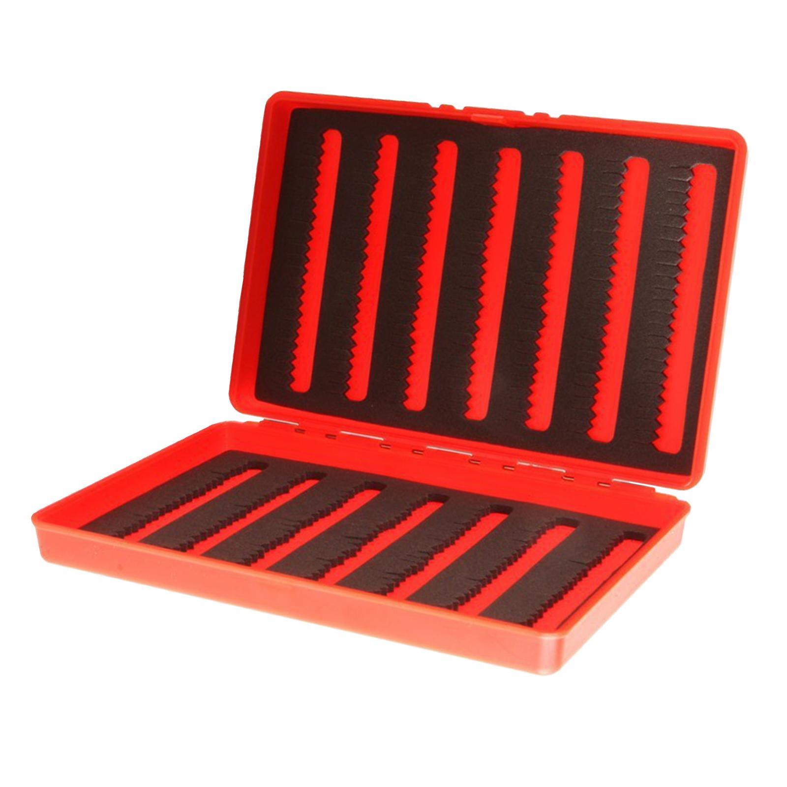 Double Sided Fly Fishing Box Portable Hooks Storage Case