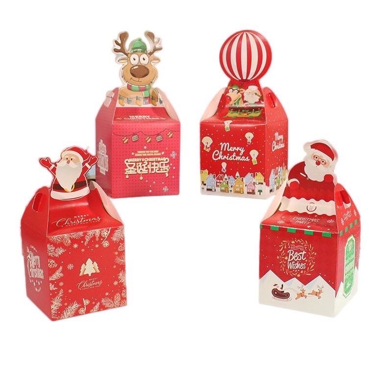 Hộp quà Noel mẫu mới, hot nhất của năm (set 10 hộp)