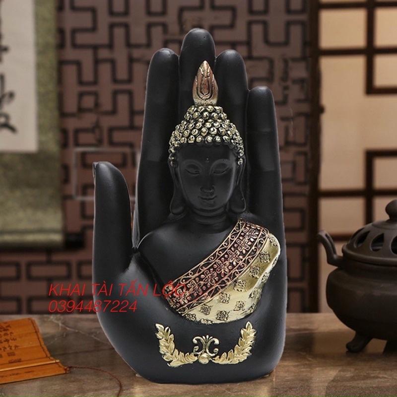 Tượng Phật trong bàn tay cao 18cm