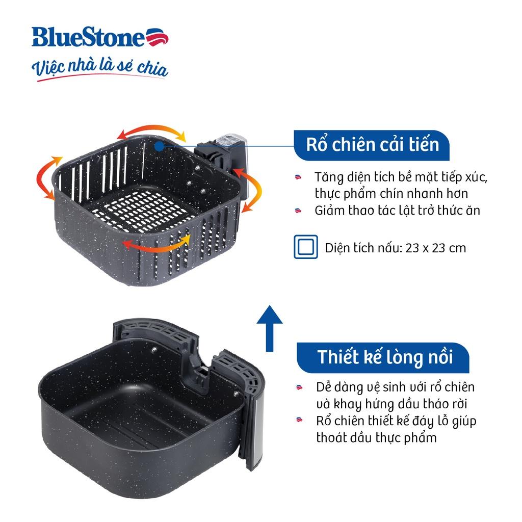 Nồi chiên không dầu điện tử 5.5L BlueStone AFB-5880 - Hàng chính hãng