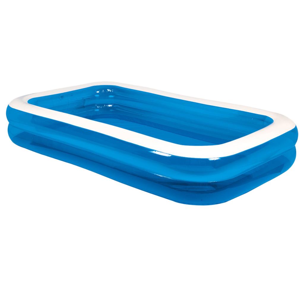 Inflatable Pool Blow up Kids Swimming Pool for Family Garden Backyard