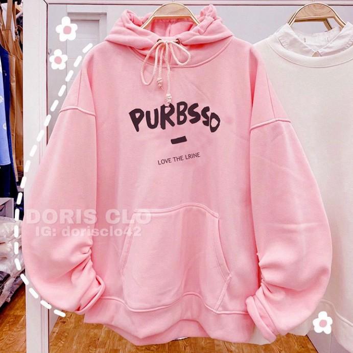 ÁO HOODIE - ÁO KHOÁC NỈ NGOẠI Form Dơi Tay Phồng