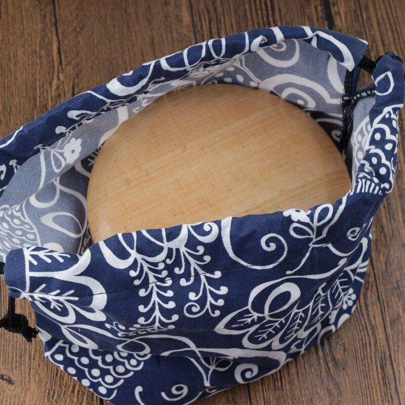 Japanese Lunch Bag Thermal Insulated Lunch Box Tote Cooler Handbag Bento Pouch Dinner Picnic Cloth Bag Food Storage Bags