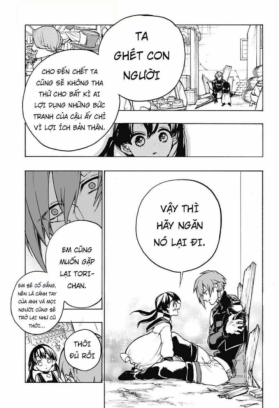 những bức họa quái dị của phù thủy chapter 5 37