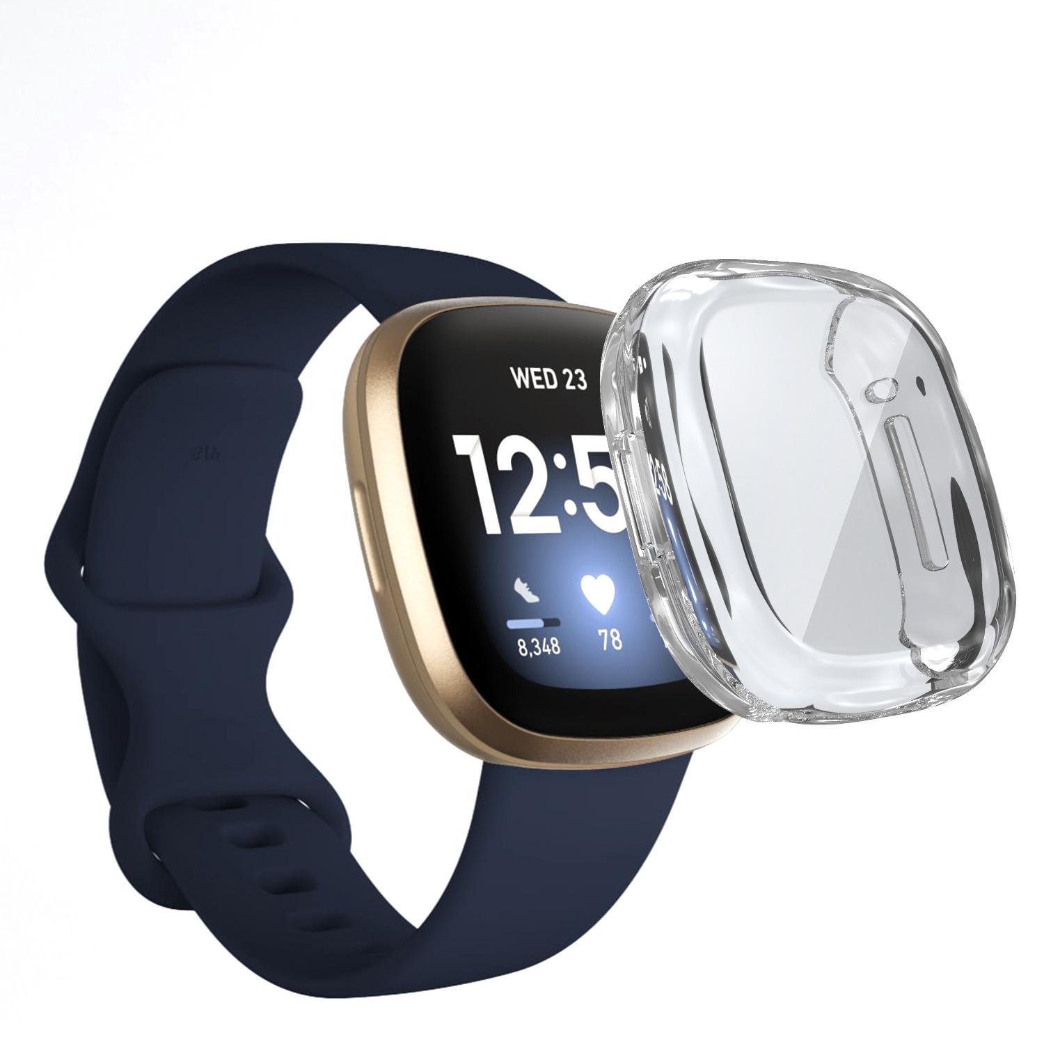 Ốp Tpu Bảo Vệ Màn Hình Đồng Hồ Thông Minh Fitbit Sensei Versa 3
