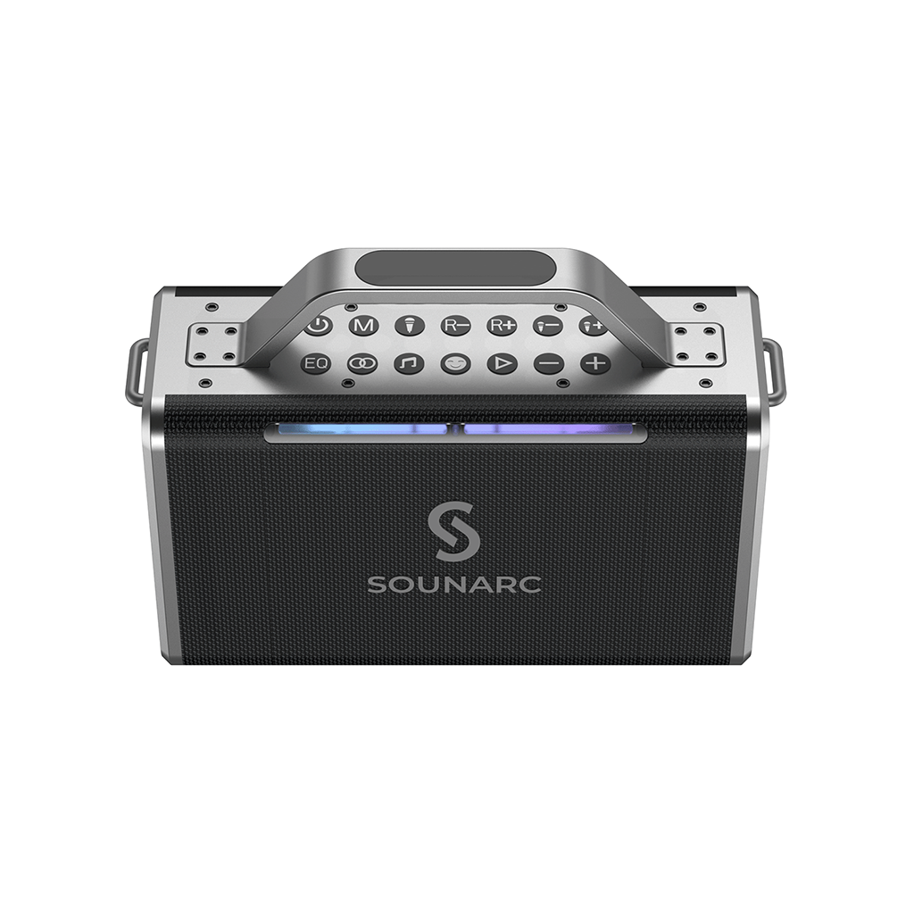 Loa karaoke kháng nước SOUNARC K2 ( Tặng kèm 2 Micro) - Hàng Chính Hãng