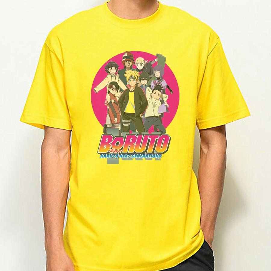 Áo thun Nam Nữ In hình Boruto - Form rộng BIGSIZE AZ F1820