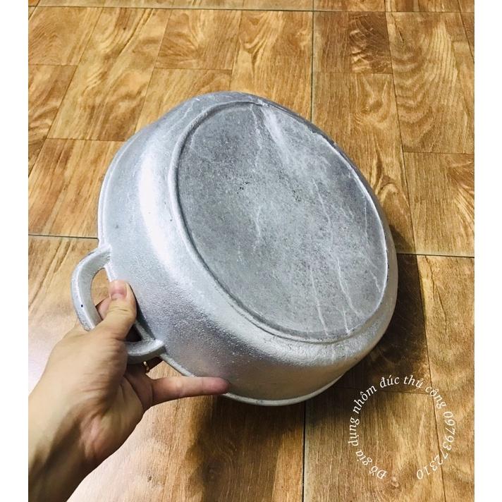 Chảo gang đúc đáy bằng 31cm