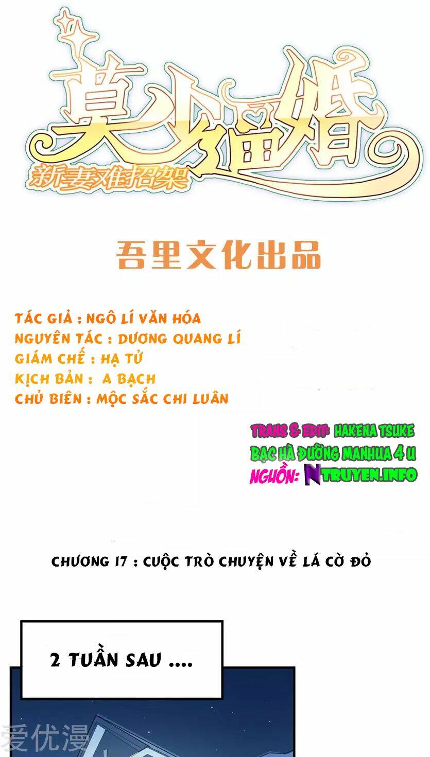 mạc thiếu bức hôn: vợ mới khó chống đỡ chapter 17 1