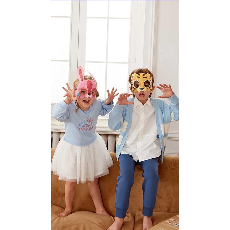 Đồ Chơi Stem Mặt Nạ Giấy Hình Động Vật 3D Animal Paper Masks Mideer, Đồ Chơi Giáo Dục Cho Bé