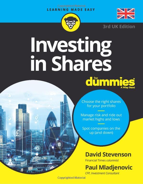Sách ngoại văn: Investing In Shares For Dummies 3rd Edition