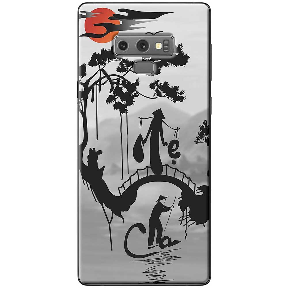 Ốp lưng dành cho Samsung Galaxy Note 9 mẫu Cha mẹ núi sông