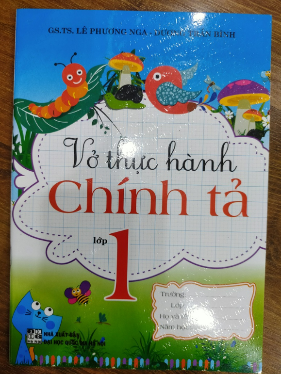 Sách - Vở Thực Hành Chính Tả Lớp 1