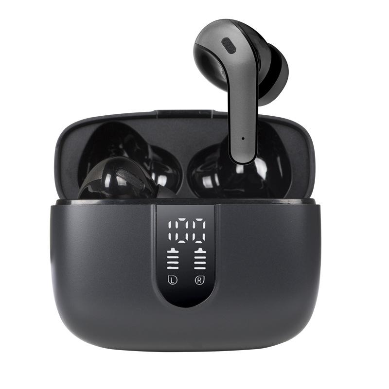 Tai nghe Bluetooth, Tai nghe nhét trong có màn hình nguồn và Hộp sạc không dây
